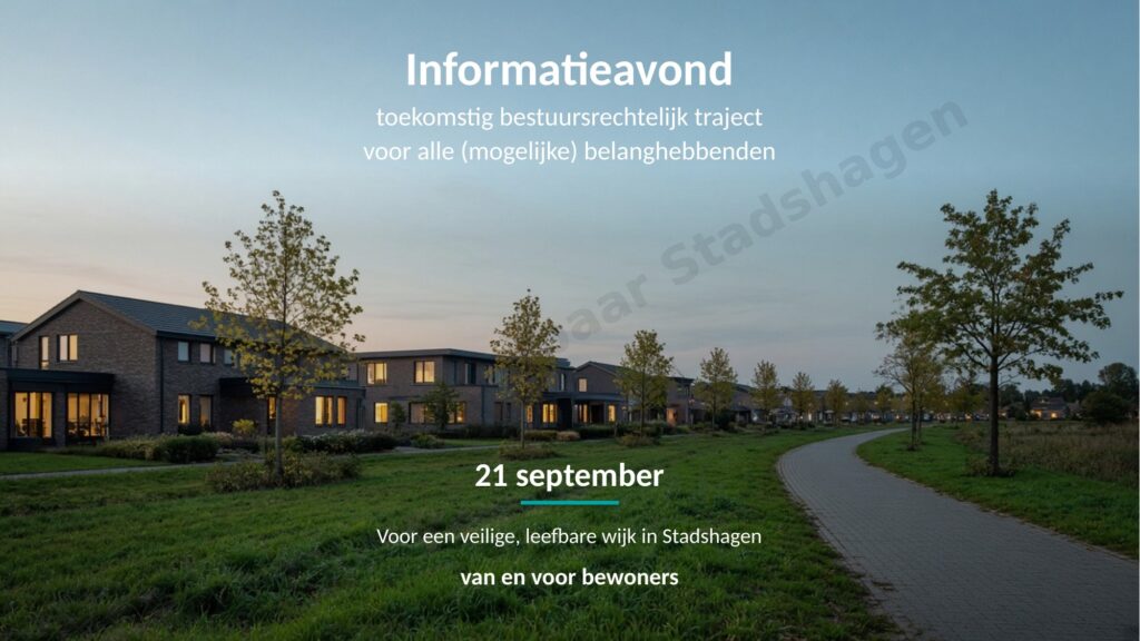 Titelslide presentatie informatieavond 21 september 2026